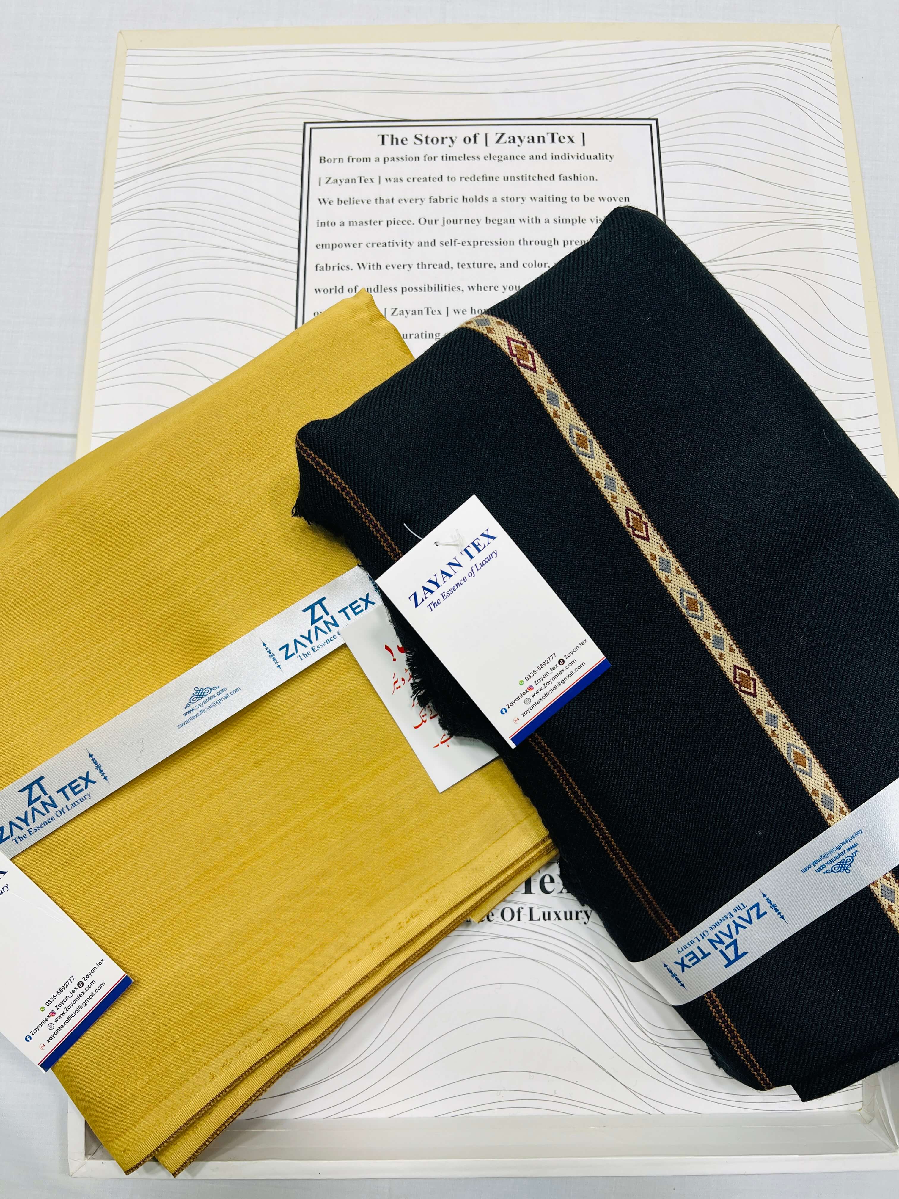 Signature Silk Suit with Shawl