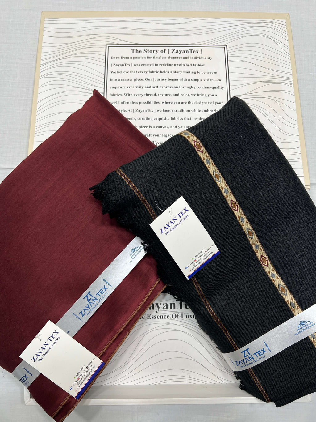 Signature Silk Suit with Shawl