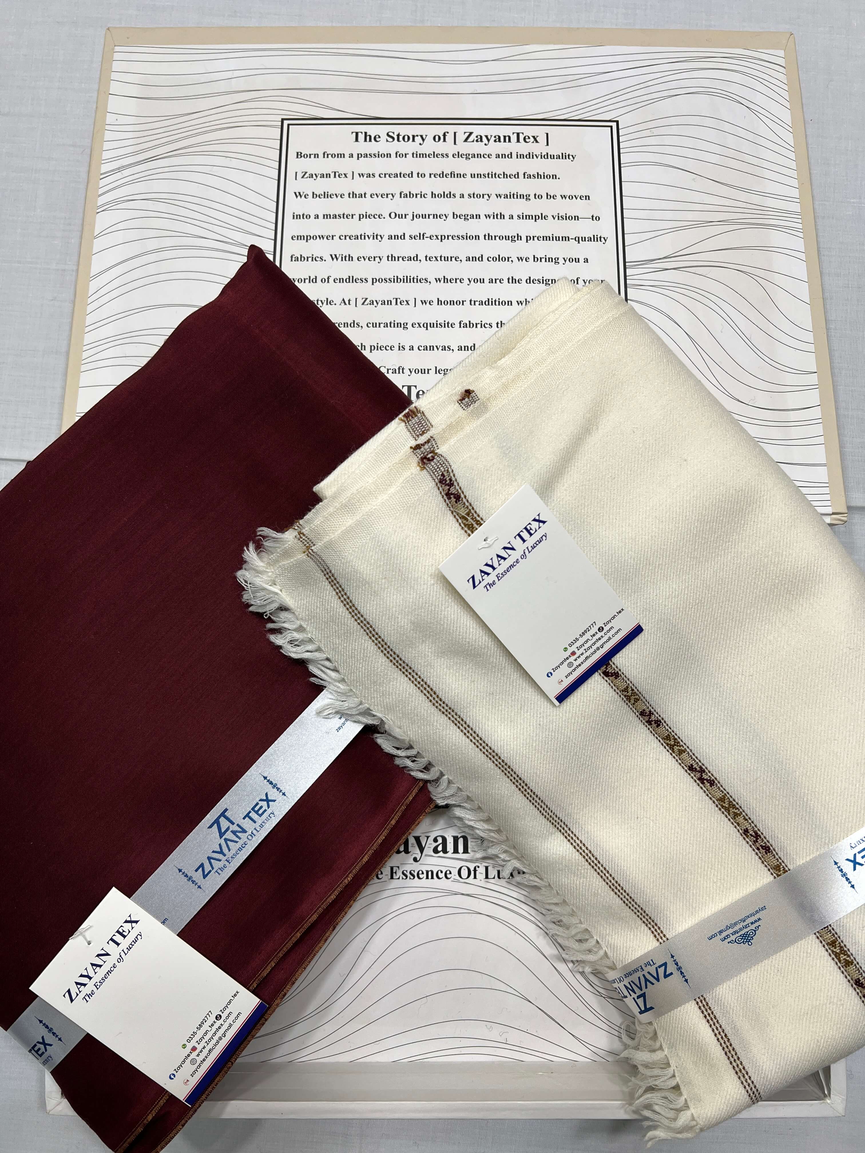 Signature Silk Suit with Shawl