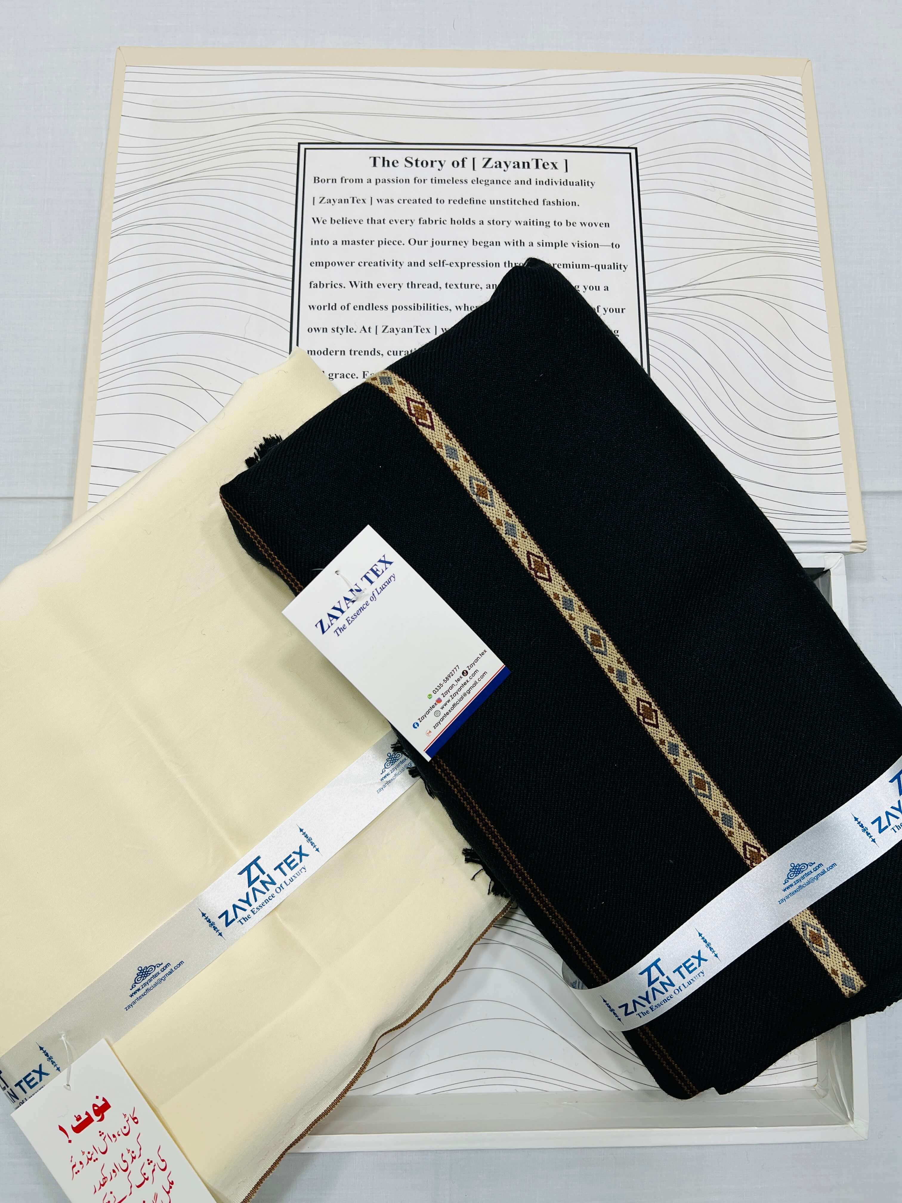 Signature Silk Suit with Shawl