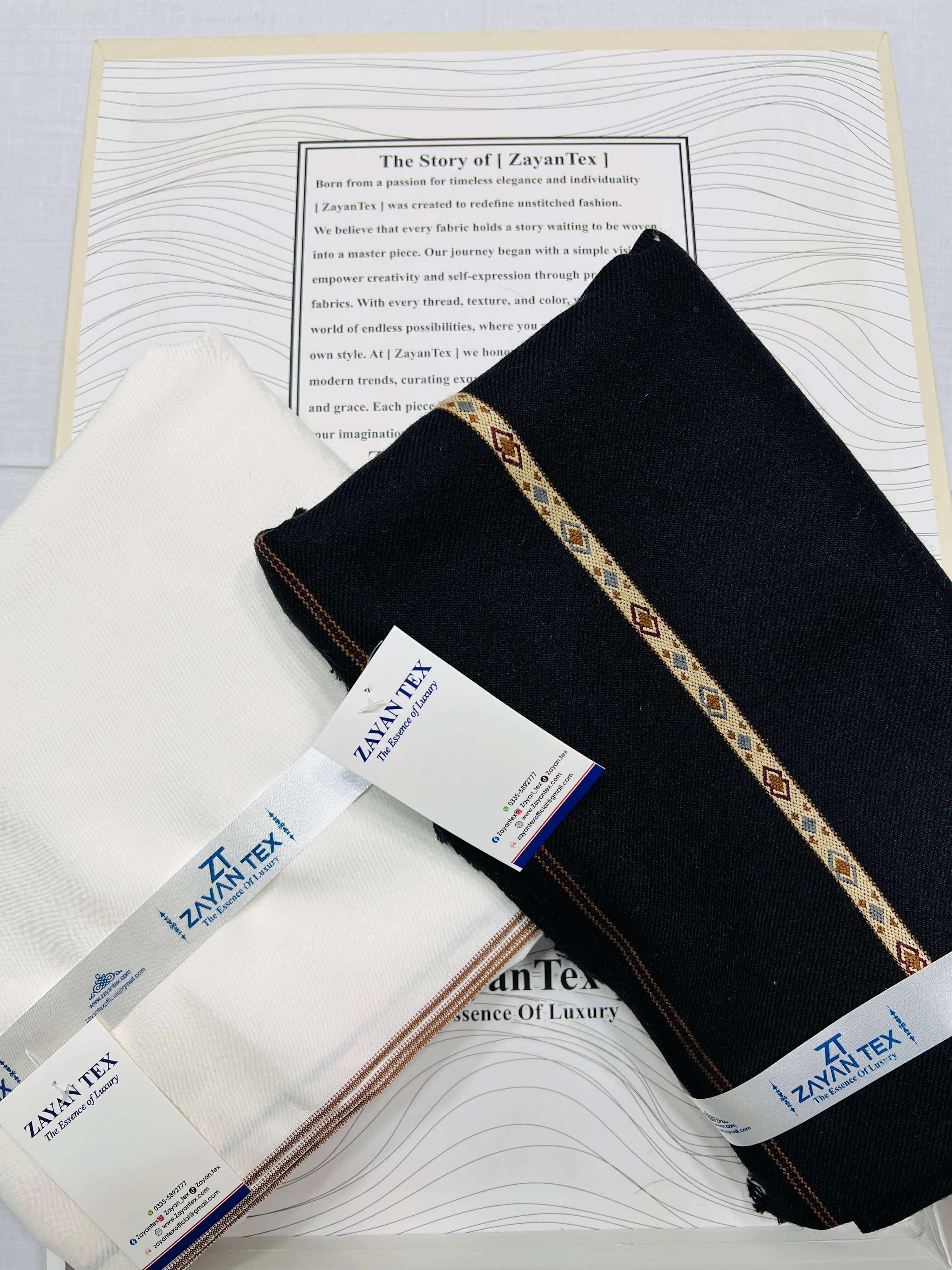 Signature Silk Suit with Shawl