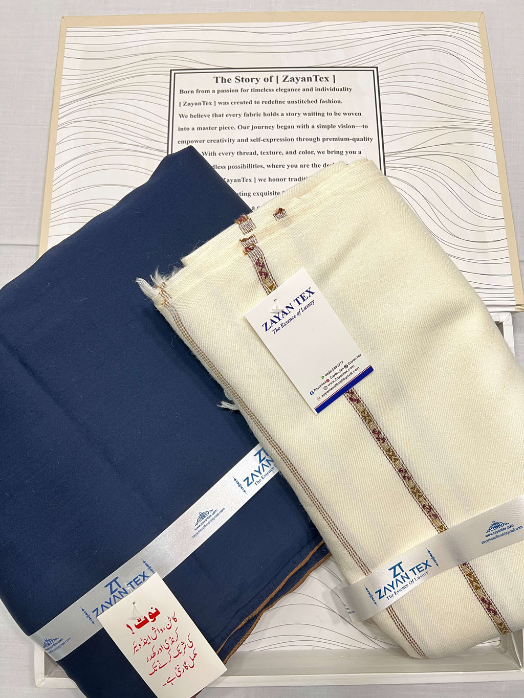 Signature Silk Suit with Shawl