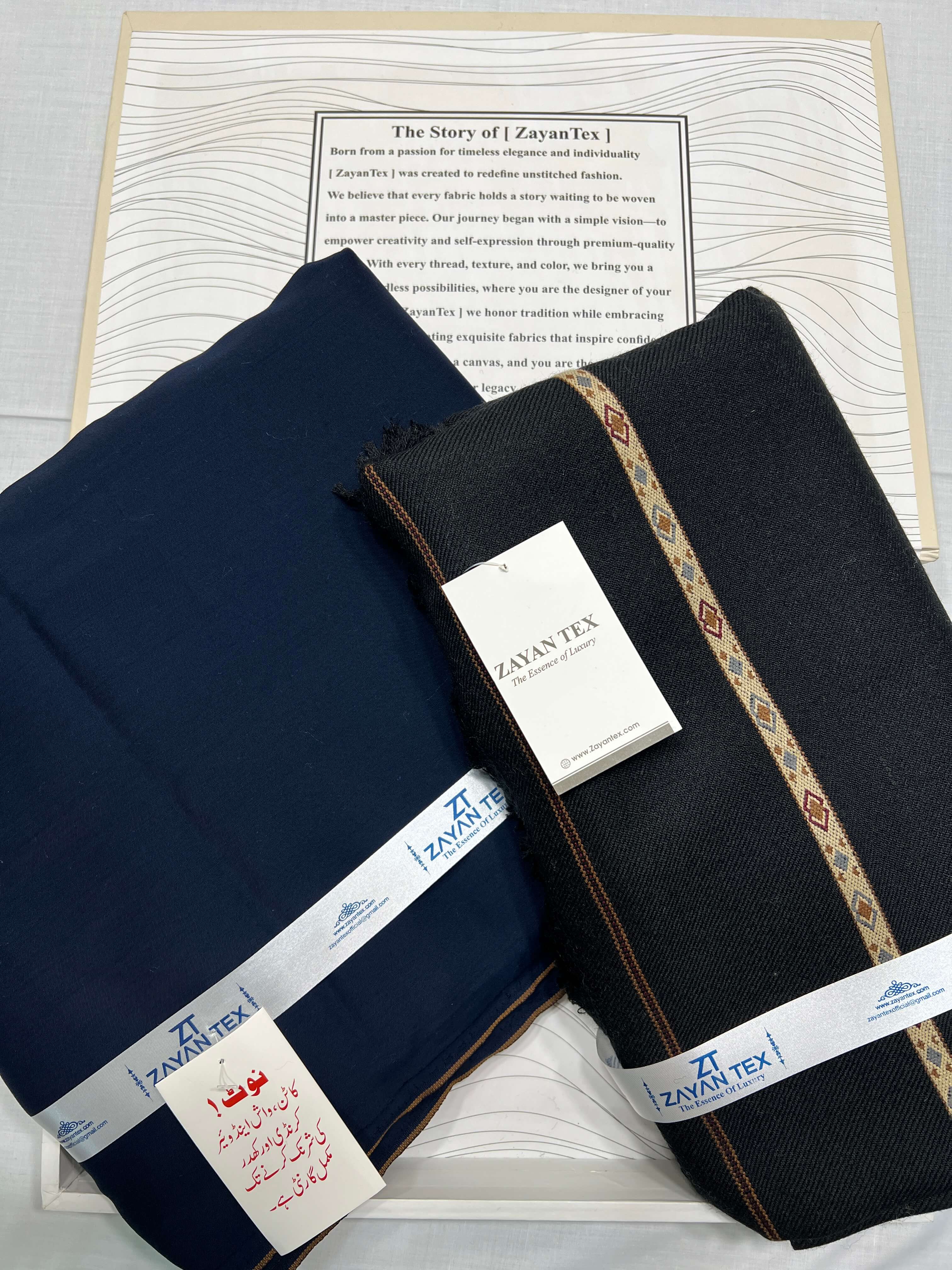 Signature Silk Suit with Shawl